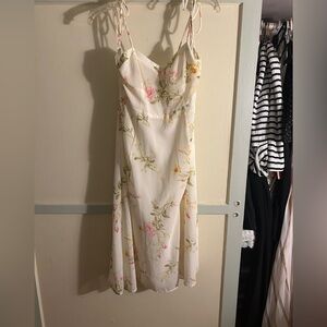 Floral Spaghetti Strap Dress